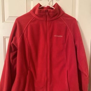 Women’s pink Columbia jacket
